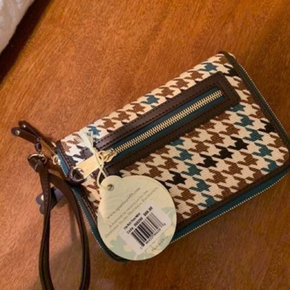 Spartina wristlet/phone case